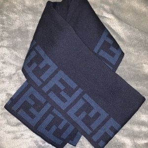 Fendi Reversible Wool Scarf